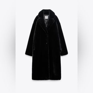 Zara Faux Fur Coat